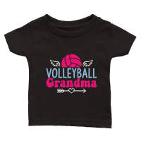 Product mothers day   Volleyball grandma 01 Classic Baby Crewneck T-shirt