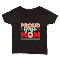 Product MothersMothers Day   Day   Proud Yoga Mom Classic Baby Crewneck T-shirt
