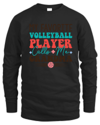 Product My Favorite Volleyball Player Calls Me Grandma 01 Unisex Sweatshirt