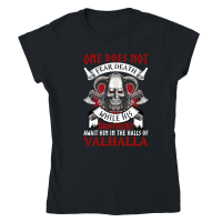 Product One Does Not Fear Death While His Brothers Classic Womens Crewneck T-shirt