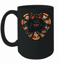 Product Pizza is my valentine Mug