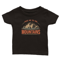 Product Take me to the mountains design Classic Baby Crewneck T-shirt