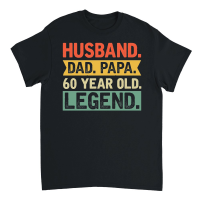 Product Fathers Day Husband Dad Papa 60 Year Old Legend 2   60th birthday Unisex T-Shirt