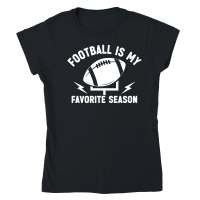 Product football is my favorite season 4 Classic Womens Crewneck T-shirt