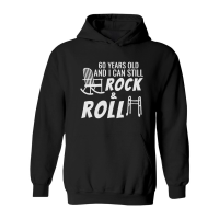 Product Funny 60th Birthday Gag and Rock Hoodie