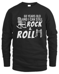 Product Funny 60th Birthday Gag and Rock Unisex Sweatshirt