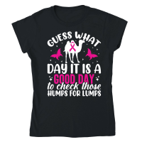 Product Guess what day it is a good day to check those humps for lumps Classic Womens Crewneck T-shirt