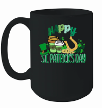 Product Happy ST.Patricks Day Shamrock Irish Coffee Mug T shirt Design Mug