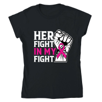 Product Her fight in my fight Classic Womens Crewneck T-shirt