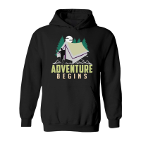 Product Hiking   Adventure Begins Hoodie