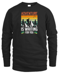 Product Hiking   Adventure is waiting for you Unisex Sweatshirt
