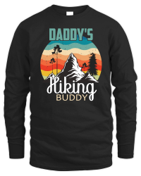 Product Hiking   Daddys hiking buddy Unisex Sweatshirt