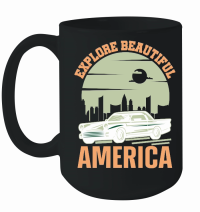 Product Hiking   Explore Beautiful America Mug