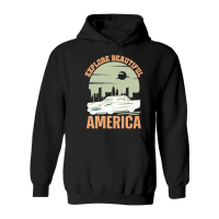 Product Hiking   Explore Beautiful America Hoodie