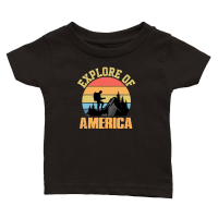 Product Hiking   Explore of America Adventure Classic Baby Crewneck T-shirt