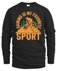 Product Hiking   Gaming is my favorite sport 2 Unisex Sweatshirt