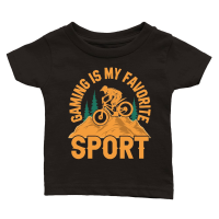 Product Hiking   Gaming is my favorite sport 2 Classic Baby Crewneck T-shirt