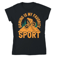 Product Hiking   Gaming is my favorite sport 2 Classic Womens Crewneck T-shirt