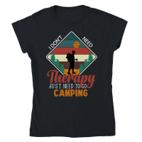 Product Hiking   I dont need therapy just 2 Classic Womens Crewneck T-shirt