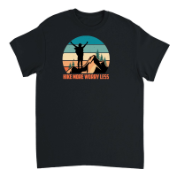 Product Hiking   Hike more worry less Unisex T-Shirt