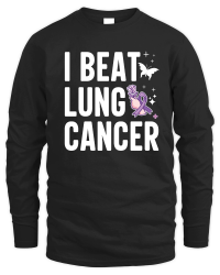 Product I beat lung cancer Unisex Sweatshirt