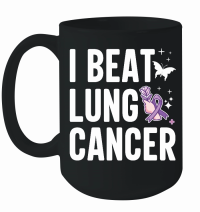 Product I beat lung cancer Mug