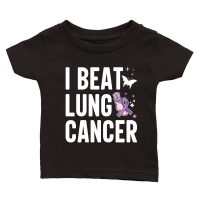 Product I beat lung cancer Classic Baby Crewneck T-shirt