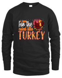 Product i care for the cutest little turkey Unisex Sweatshirt
