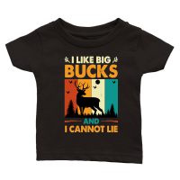 Product I Like Big Bucks and I Cannot Lie Hunting Classic Baby Crewneck T-shirt
