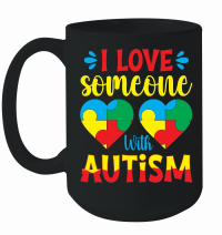 Product i love someone with autism Mug