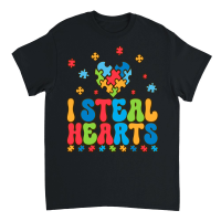 Product I Steal Hearts Autism Unisex T-Shirt