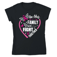 Product In this family we fight together Classic Womens Crewneck T-shirt