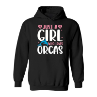Product Just A Girl Who Loves Orcas Hoodie