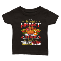 Product let our heart be full of both thanksgiving Classic Baby Crewneck T-shirt