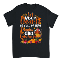 Product let your hearts be full of both thanks and giving Unisex T-Shirt