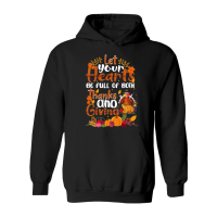 Product let your hearts be full of both thanks and giving Hoodie