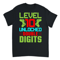 Product Level 10 Unlocked Double Digits Unisex T-Shirt
