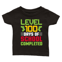 Product Level 100 Days Of School Completed Classic Baby Crewneck T-shirt