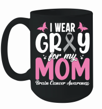 Product mother day   My god is stronger than lung cancer Mug