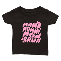 Product mother day  I'm A Mom Grandma Great Nothing Scares Me Classic Baby Crewneck T-shirt
