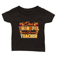 Product one thankful 3rd grade teacher Classic Baby Crewneck T-shirt