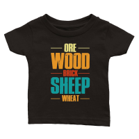 Product Ore Wood Brick Sheep Wheat Classic Baby Crewneck T-shirt