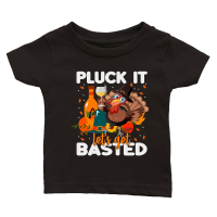 Product pluck it lets get basted Classic Baby Crewneck T-shirt