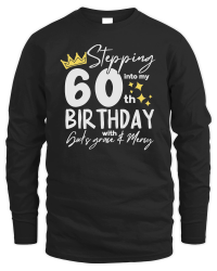Product Stepping into My 60th Birthday Unisex Sweatshirt