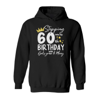 Product Stepping into My 60th Birthday Hoodie