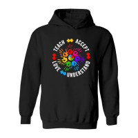 Product Teach Accept Understand Love Autism Hoodie