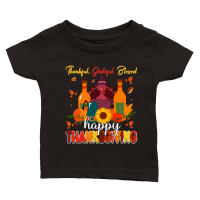 Product thankful grateful blessed happy thanksgiving Classic Baby Crewneck T-shirt