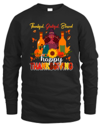 Product thankful grateful blessed happy thanksgiving Unisex Sweatshirt