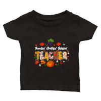 Product thankful grateful blessed teacher Classic Baby Crewneck T-shirt