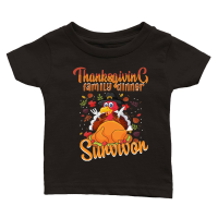 Product thanksgiving family dinner survivor Classic Baby Crewneck T-shirt